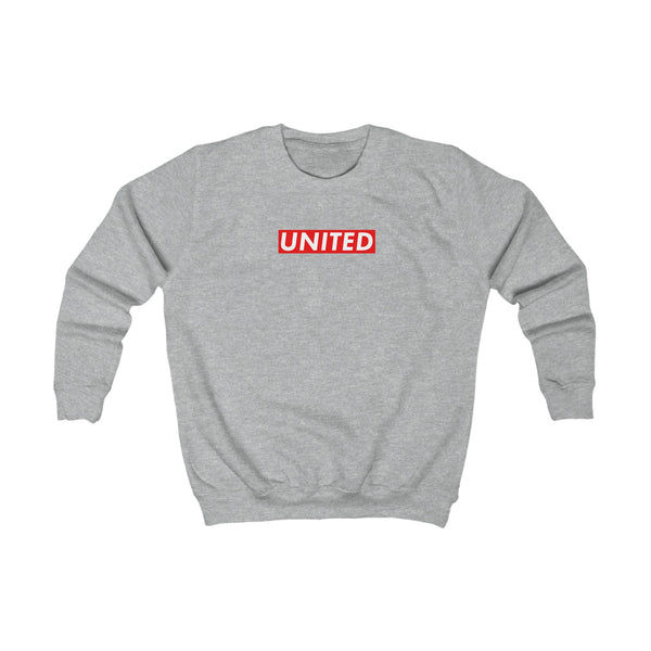 Y02. UNITED - RED BOX LOGO YOUTH