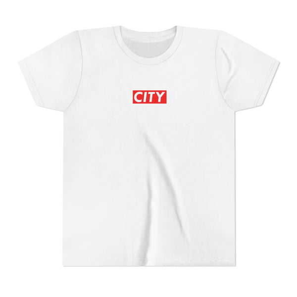 Y01. CITY - RED BOX LOGO YOUTH