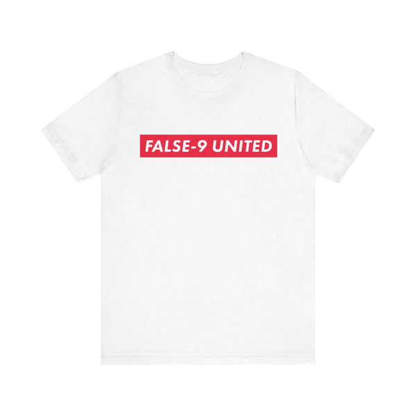 U01. FALSE-9 UNITED - RED BOX LOGO