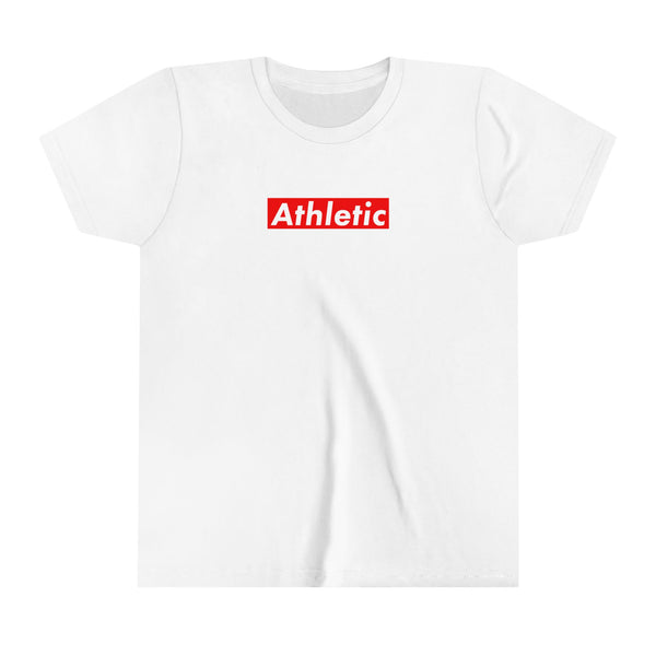 Y01. BRACKENWOOD ATHLETIC - RED BOX LOGO YOUTH