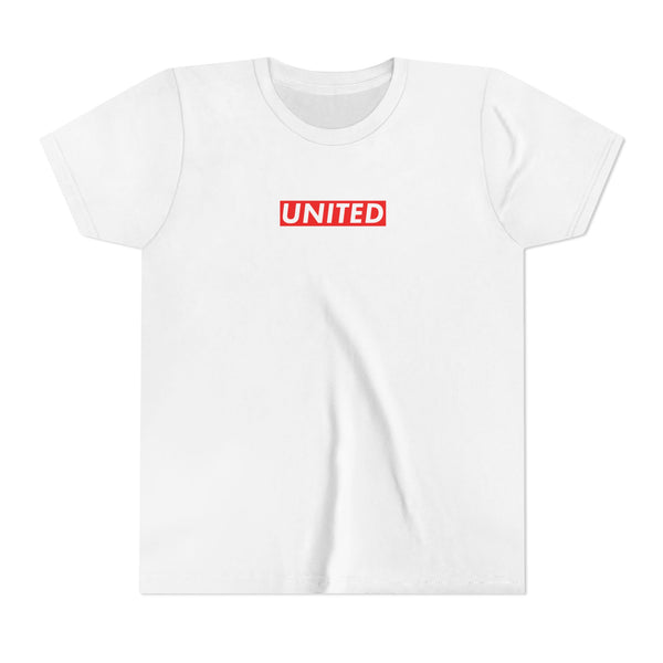 Y01. UNITED - RED BOX LOGO YOUTH