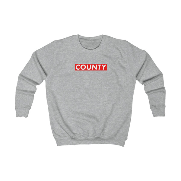 Y02. COUNTY - RED BOX LOGO YOUTH