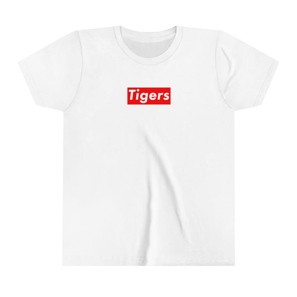 Y01. OAKLEY FORGE TIGERS FC - RED BOX LOGO YOUTH